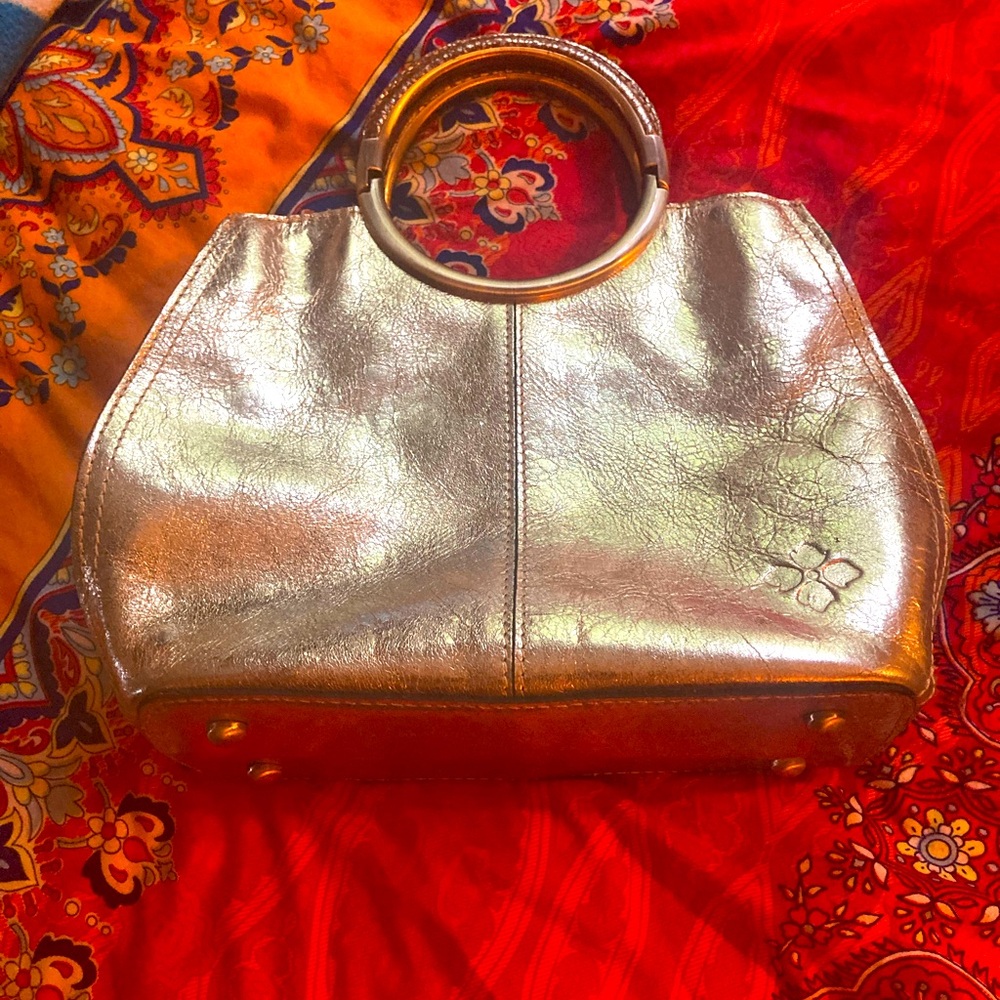 Gold metallic bag Patricia Nash Rad!!!